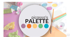 Desktop Screenshot of picassaspalette.com